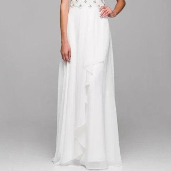 Scoop Neck Sheath Shape Evening Dress JT590W - Picture 4 of 5